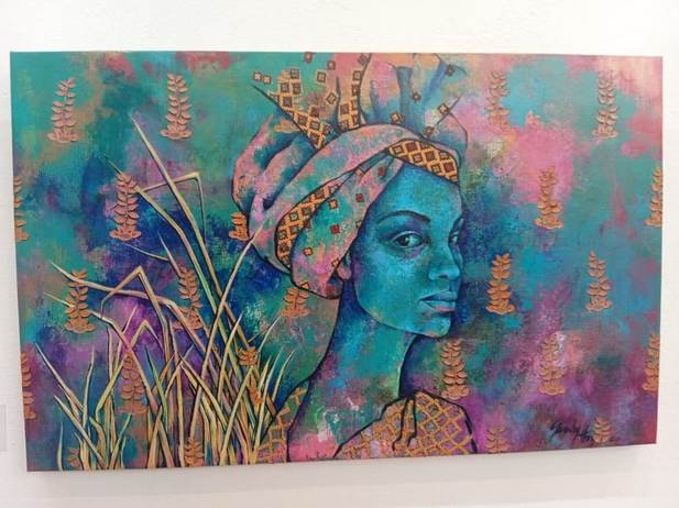 La 5ta Jornada cubana de articulación afrofeminista pone en el centro la vida, la paz y los cuidados. Obra “Esperanza”, de la artista Sarahy Martínez, participante en la expo A-Tributos.