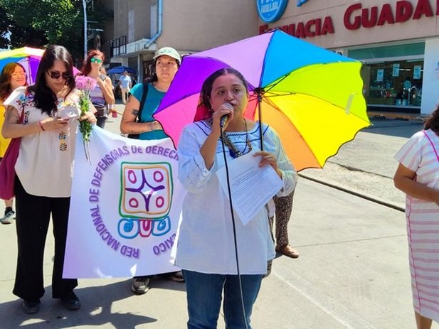 Este primero de agosto, las mujeres oaxaqueñas caminaron casi el mismo tramo que hicieron hace dos décadas.