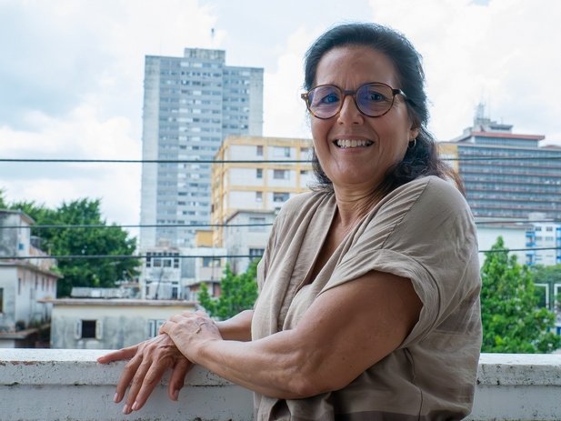 Matilde Molina Cintra habla de su trabajo con la misma pasión con la que habla de su infancia y su familia.