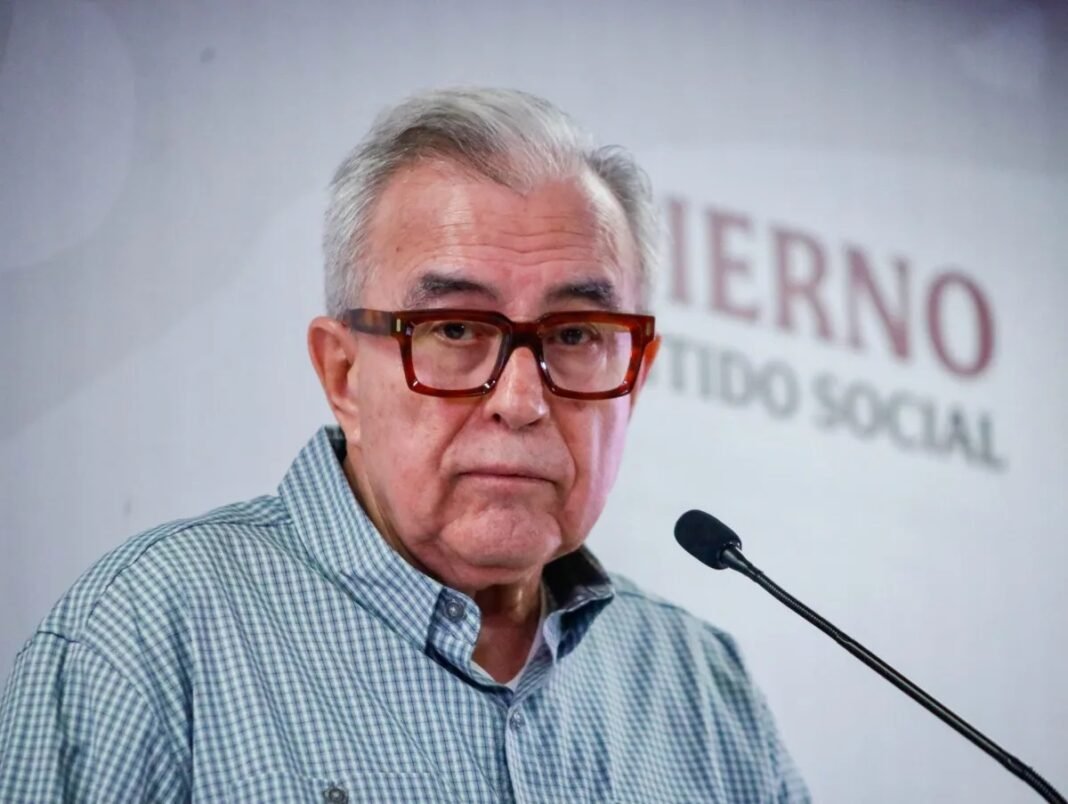 El Gobernador de Sinaloa Rubén Rocha Moya.