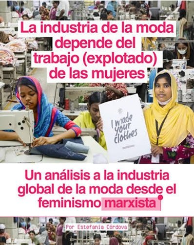 Situación de las mujeres costureras a nivel global