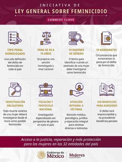 Ley General para Prevenir, Investigar y Sancionar el Delito de Feminicidio
