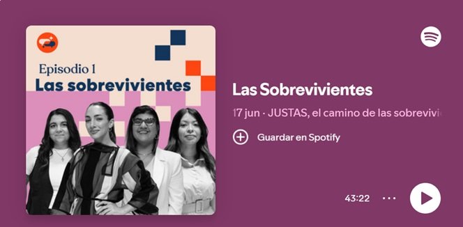 Justas, conducido por la actriz y sobreviviente argentina Thelma Fardin junto a especialistas de Equality Now,