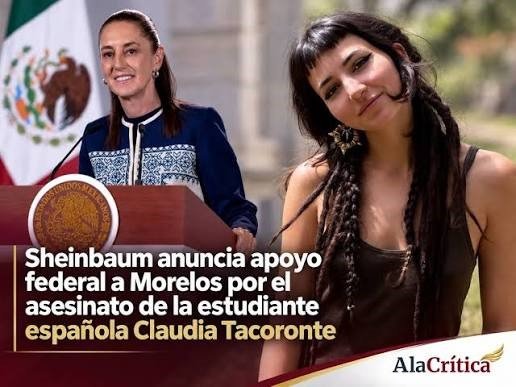 La presidenta de la República aseguró que se dará con el feminicida.