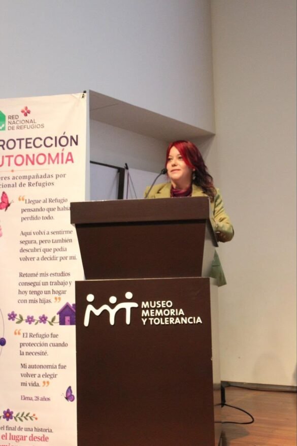La suficiencia y continuidad de los recursos para Refugios debe asumirse como una obligación de derechos humanos, afirmó Wendy Figueroa Morales. 