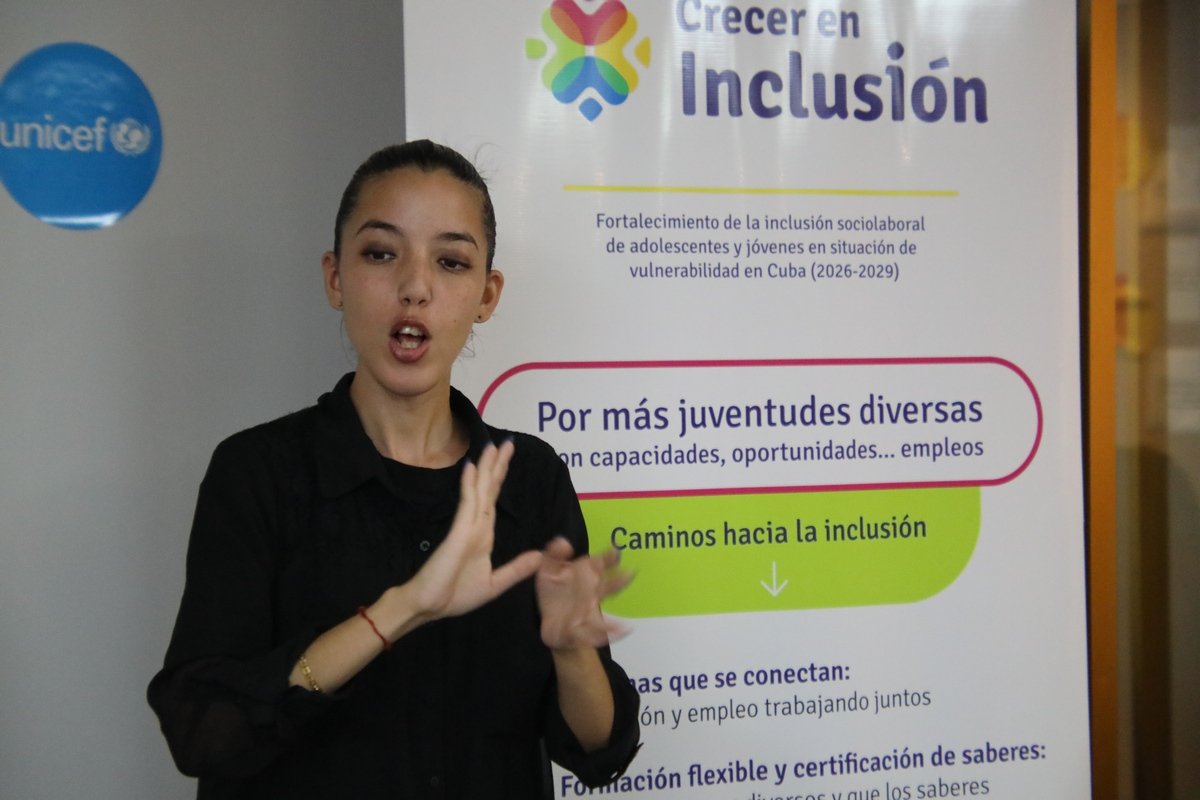 Bajo el lema “Crecer en inclusión”, la iniciativa busca caminos para garantizar empleo decente a jóvenes de 15 a 24 años, con énfasis en mujeres y personas con discapacidad.