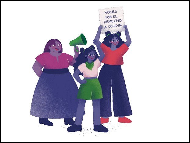 Las mujeres han exigido el acceso a un aborto seguro, gratuito y de calidad por décadas.