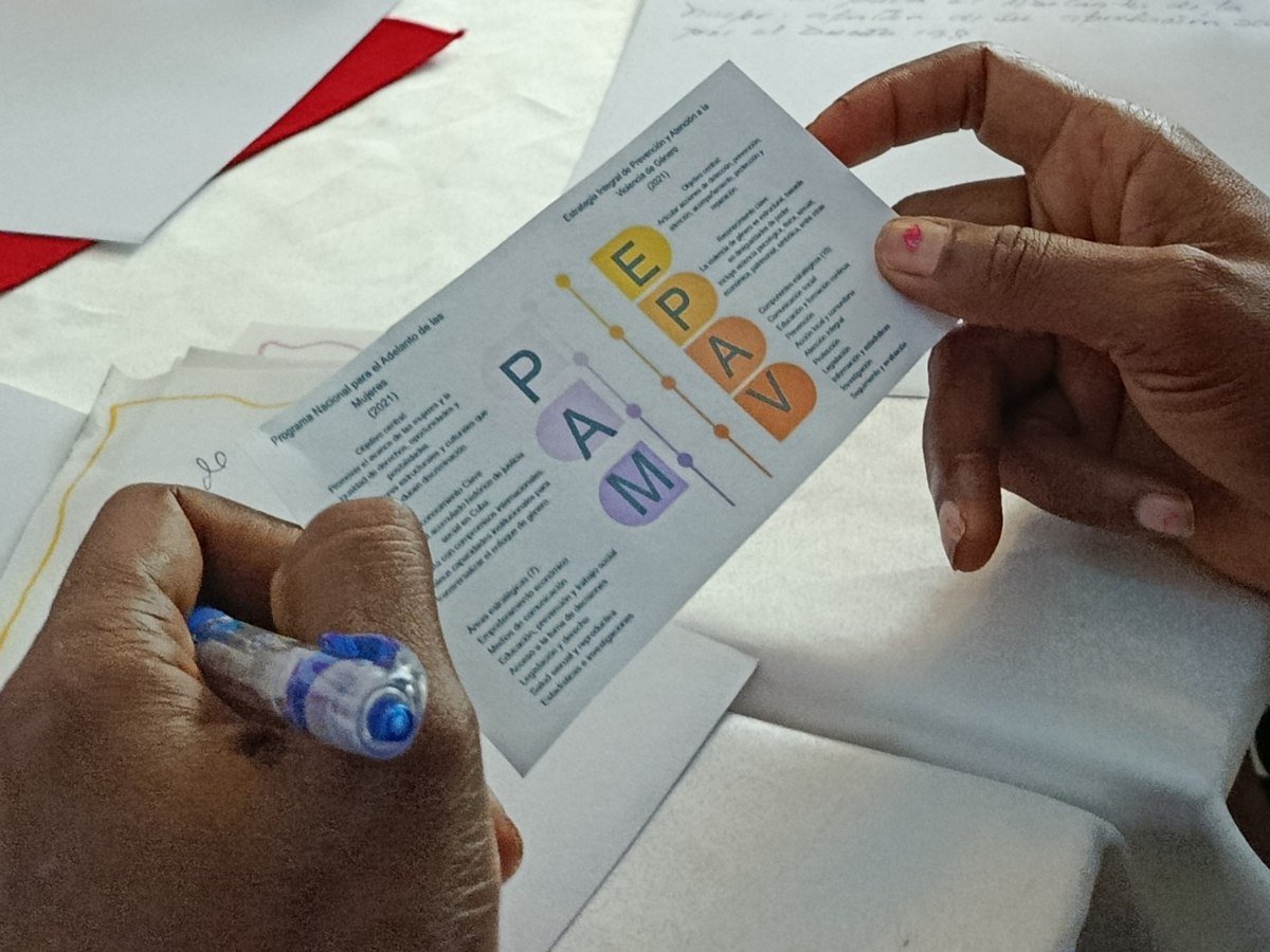 El proyecto promovió el conocimiento y aplicación, en elámbito local, del Programa para el Adelanto de las Mujeres y de la estrategia de prevención y atención a la violencia de género.